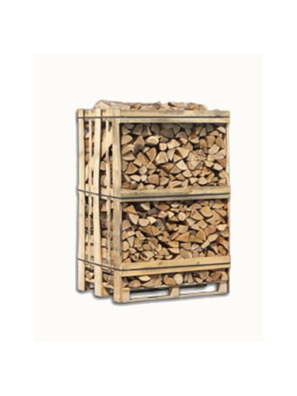 Bois de chauffage sec palette de 25 cm